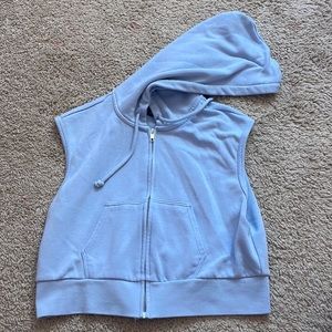 Tank top jacket in blue from H&M